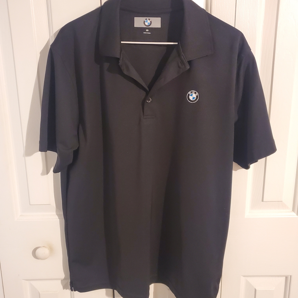 BMW Men's Polo Shirt in Black